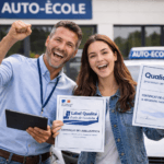 Obtention Label qualité et certification Qualiopi en auto-école par la préfecture