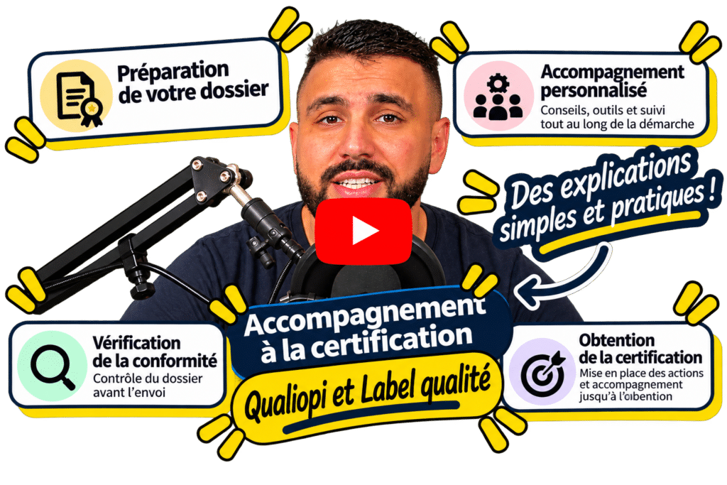 Accompagnement à la certification Qualiopi et Label qualité​