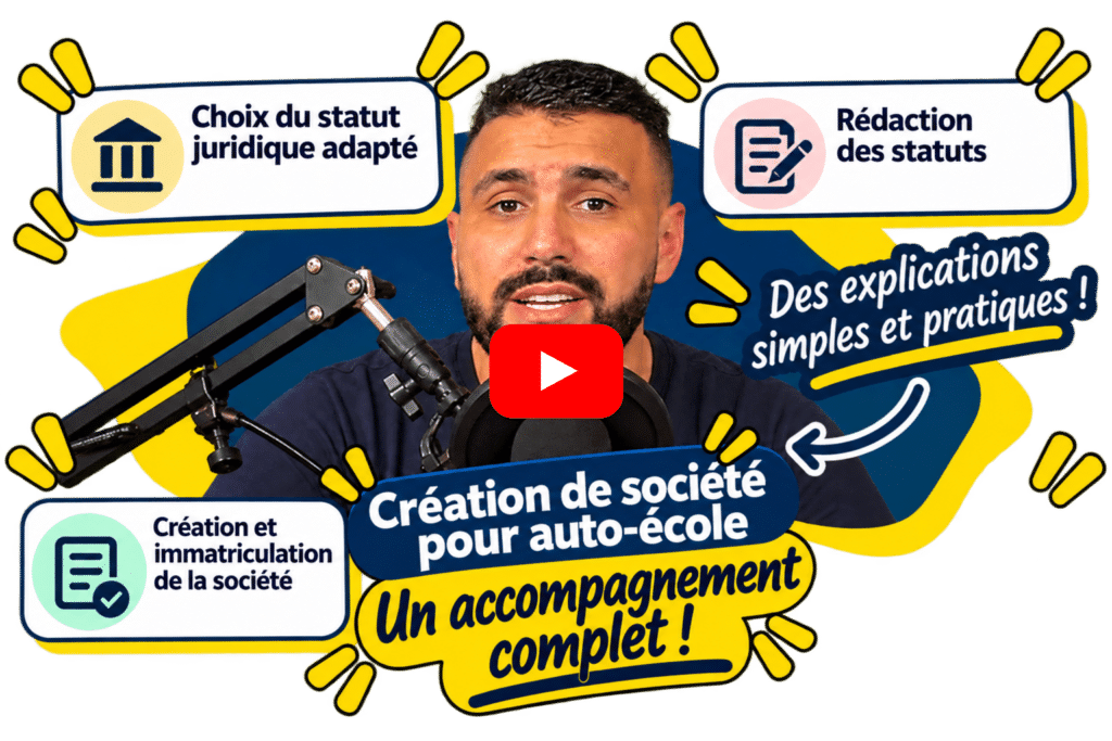 Création société auto école